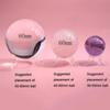 Transparent Crystal Ball Base Triangular Structure Sphere Display Holder  Home