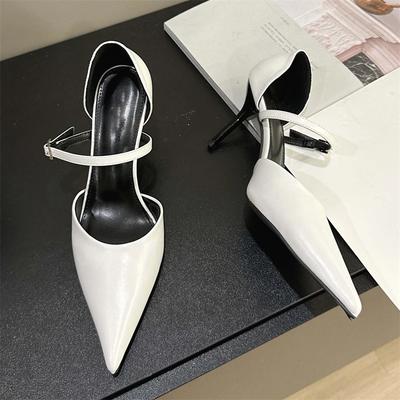 Fashion Eilyken New Sexy Pointed Toe Women Pumps Buckle Strap Thin High Heels Designer Hollow Out Stripper Female Shoes