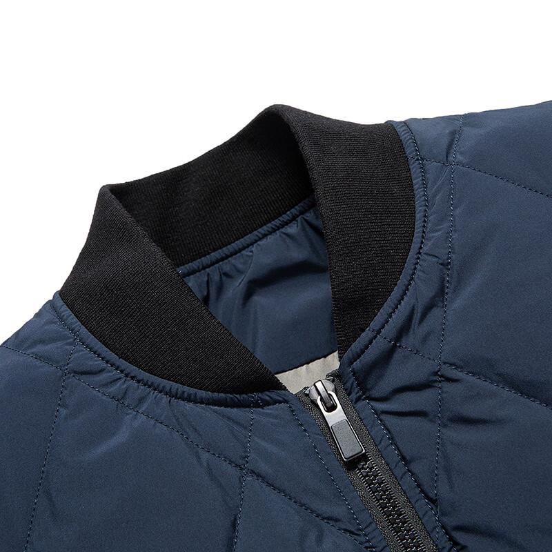 Xue Zhong Fei Men's Casual Round Neck Down Vest