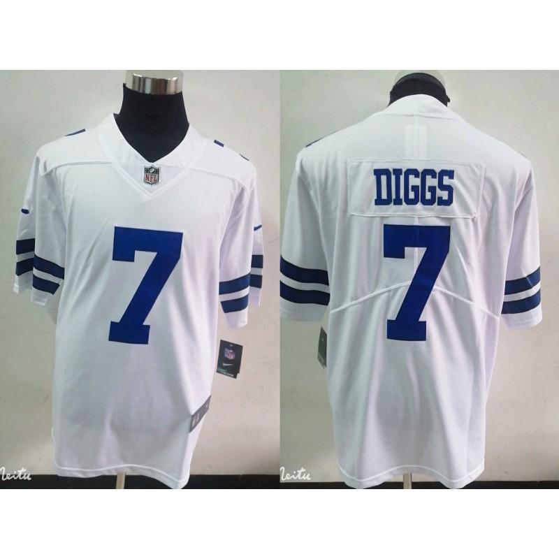 Mens NFL Dallas Cowboys Inspired Embroidered Football Jersey Custom Name Number Cotton Sportswear Fan Wear