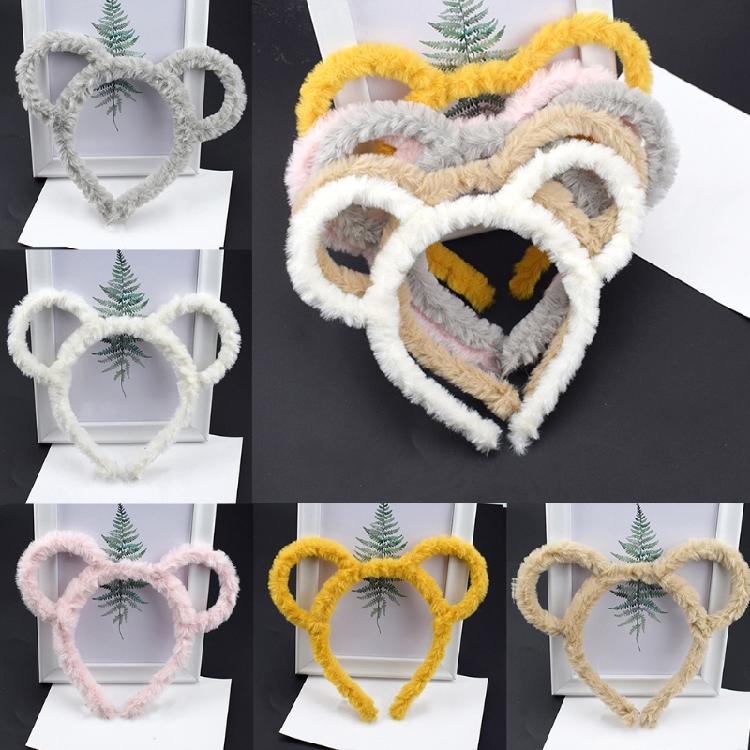 Bear Ear Shape Hair Hoop Bear Ear Plush Headband for Women Halloween Party Cosplay Adding a Funny Touch