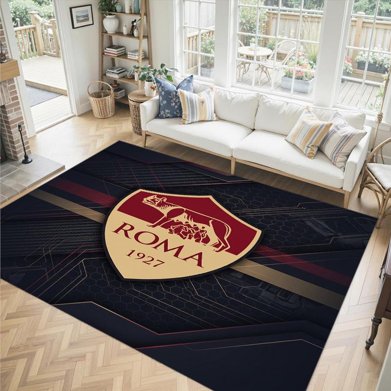 AS Roma Design Crystal Velvet Carpet Cozy Non?Slip Printed Rug For Bedroom Living Room Entrance