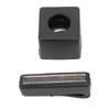 Billiard Chalk Holder Portable Plastic Magnetic with Clip Pool Cue Chalk Box for Accessory