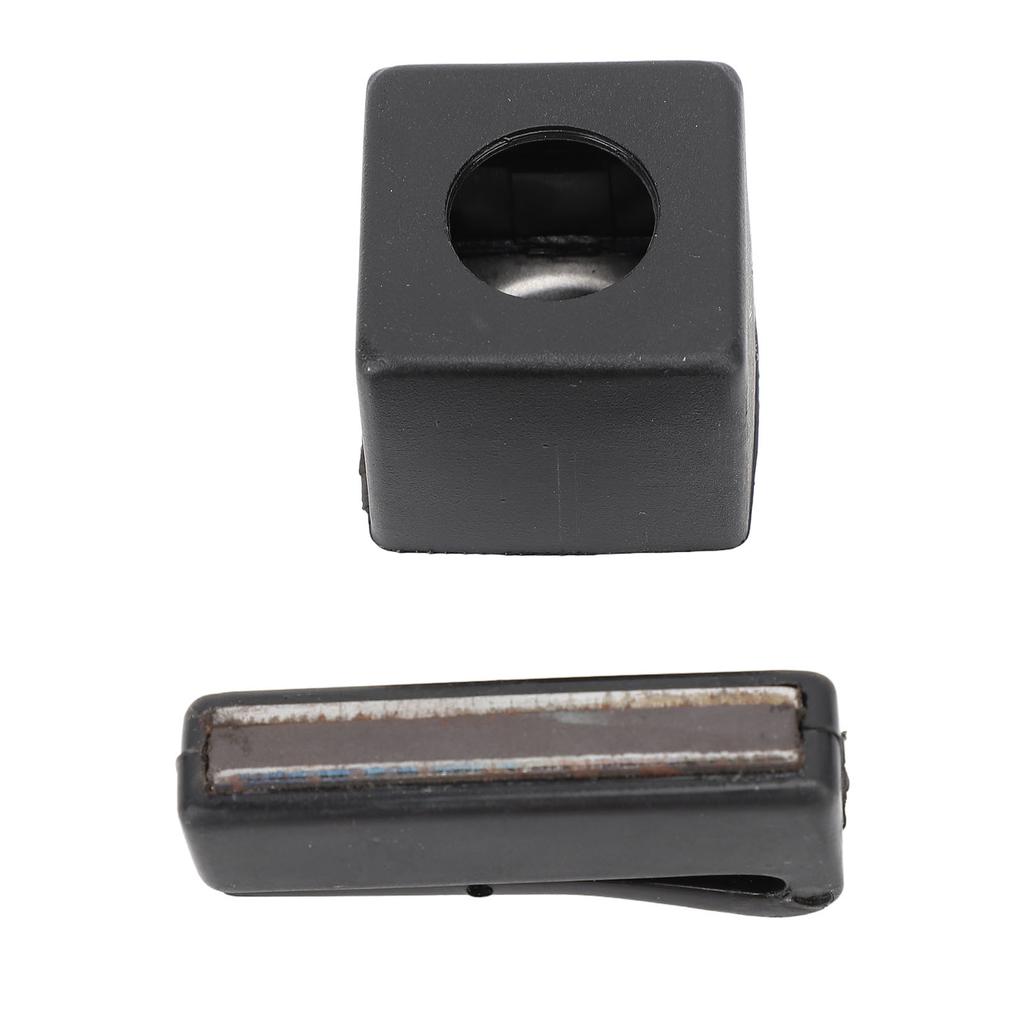 Billiard Chalk Holder Portable Plastic Magnetic with Clip Pool Cue Chalk Box for Accessory