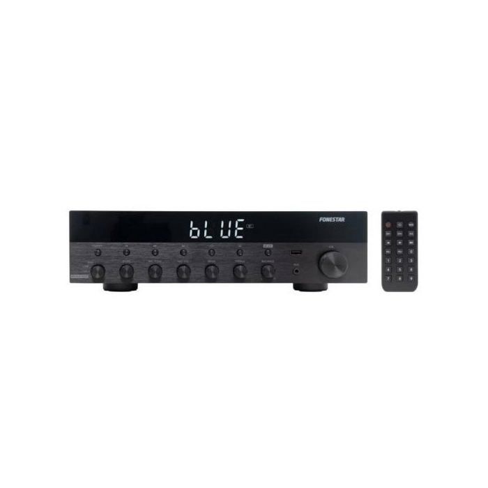 Stereofonní zesilovač - FONESTAR - AS-6060 - Bluetooth - USB/MP3 - FM rádio 60W RMS