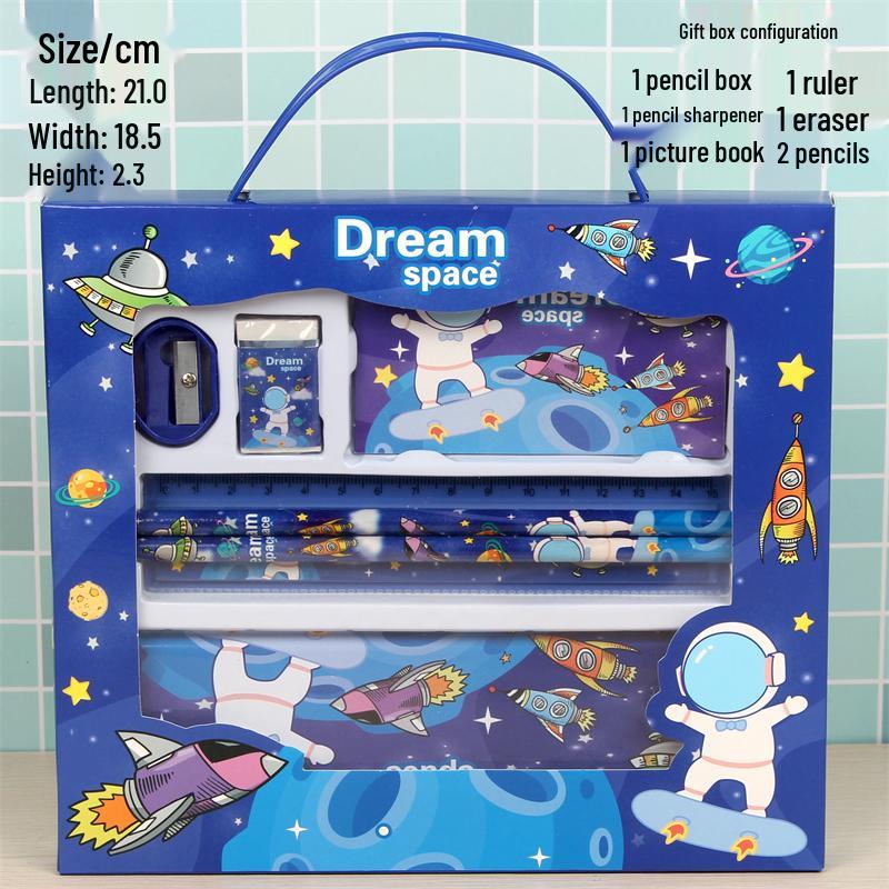 Geschenkset Schreibwaren für Kinder: Geburtstags- und Weihnachtsgeschenk für Jungen und Mädchen