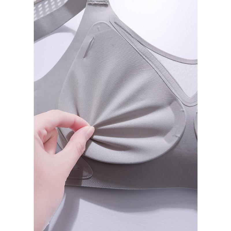 Women S Summer Thin Fixed Cup No Wire Push Up Plus Size Seamless Bra