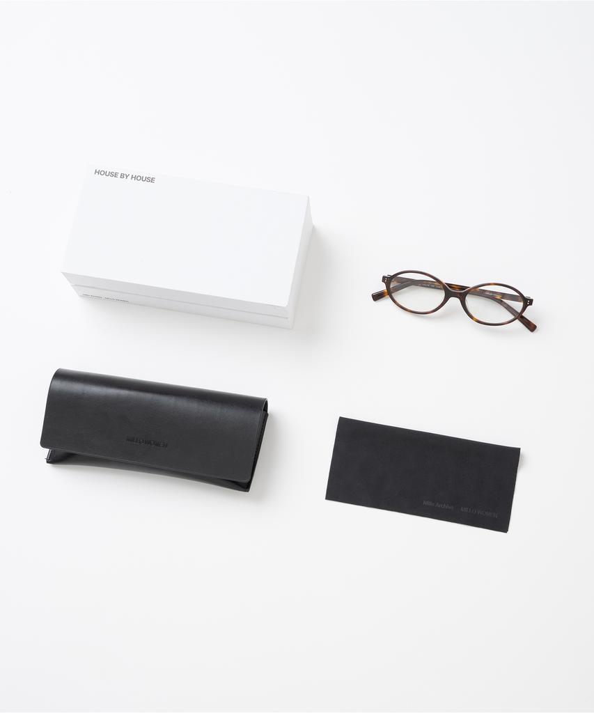 MILLO WOMEN Noob Oval Glasses [Tortoise]