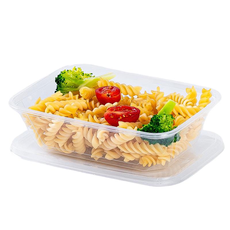 Temeiju Disposable Microwaveable Food Containers with Lids