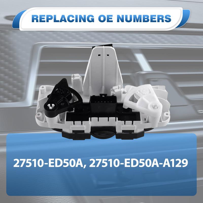 For Nissan Sylphy 2007-2017 27510-ED50A A/C Heater Control Panel Plate Climate Control Switch