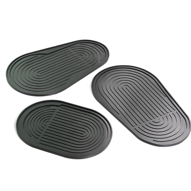 Various Device Anti Slip Silicone Mat Elastic Sodas Carbonator Mat for Sodas Machine Bases Secure Grip Easy Installation