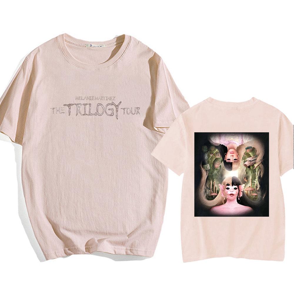 Melanie Martinez Singer Printing T-shirts 2024 The Trilogy Tour Graphic Tee-shirt Cotton Men/Women Summer Tshirts Funny Tee Tops