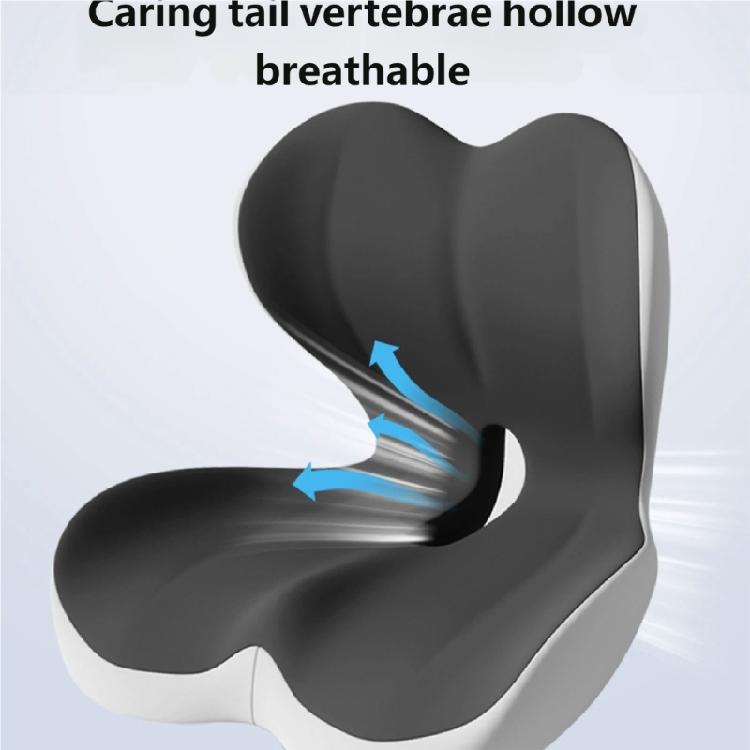 High Densities Memory Foam Ergonomic Seat and Back Cushion for Lower Back During Work