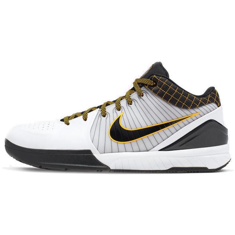 New Nike Kobe 4 Protro White Black Del Sol AV6339-101