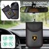 Pouzdro na klíče od auta Taška blokující signál Kapsa stínící RFID Pro Lamborghini LP570 LP610 Urus LP700 LP770 Gallardo Aventador Příslušenství