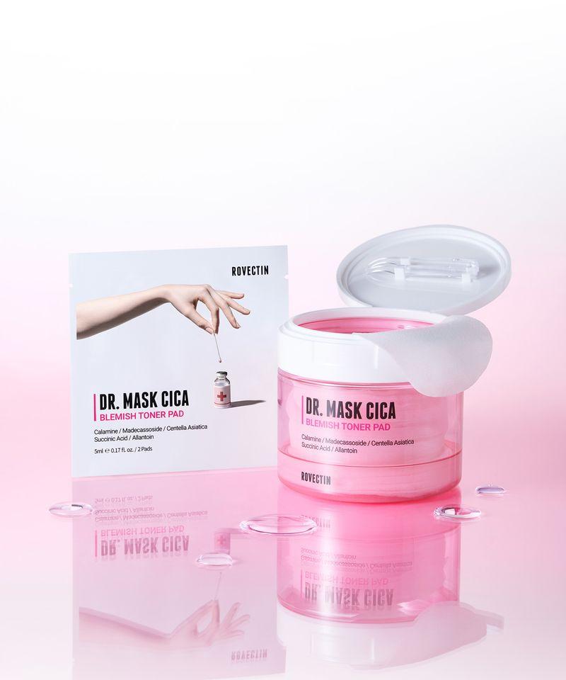 Dr. Mask Cica Toner Pads 60 Sheets (10 Sheets Free Gift)