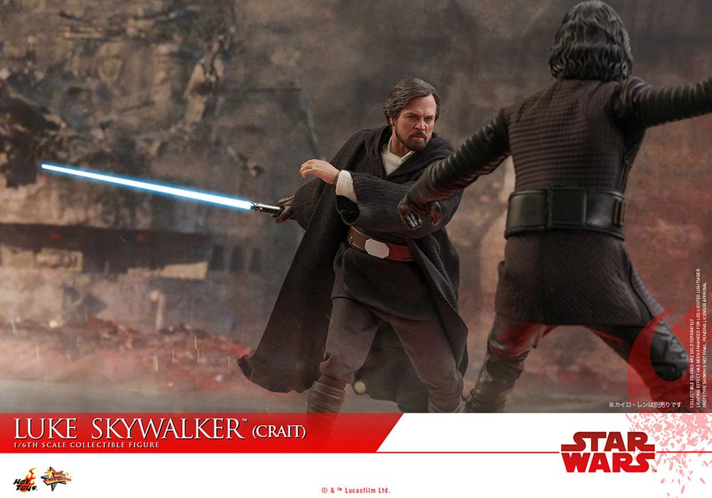 Star Wars The Last Jedi Luke Skywalker (Crait Version) Movie Masterpiece 1/6 Scale Figure