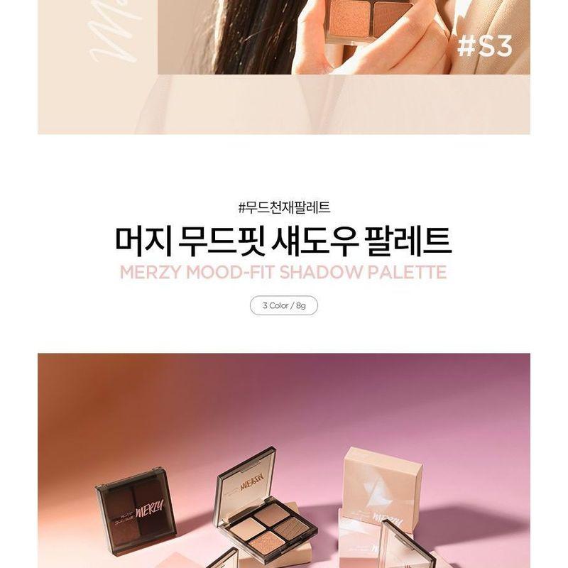 MERZY - Mood Fit Shadow Palette - 3 Colors
