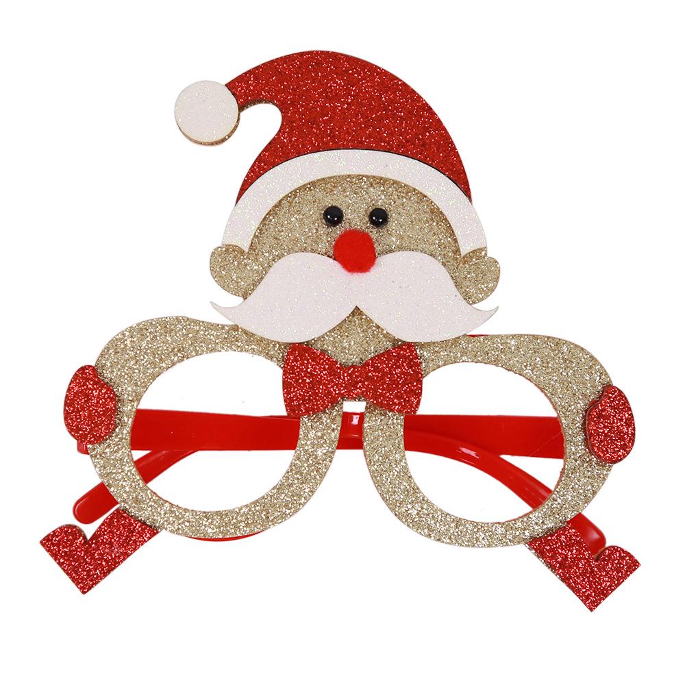Ochelari Crăciun cu Coarne - Rame de Petrecere Desen Animat Amuzante pentru Copii și Adulți