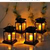 Solar Retro Palace Star Lanterns - Set of 3