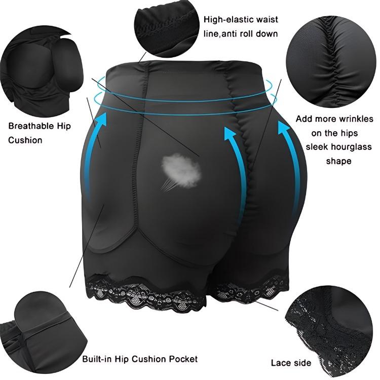 Sexy Plus Size XXS 6XL Women Summer Panties Control Underwear Butt Lifter Padded Shapers Fake Ass Hip Enhancer Slimming