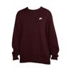 Club Fashion Comfortable Crewneck Sweater Men Sweater Burgundy FQ2913-652