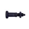 MerciL Push Fit Ball Nose Spring Plunger, Carbon Steel Self Locking Indexing Plunger Spring Knob Plunger Positioning Pins Lock Pin Bolt Self Locking