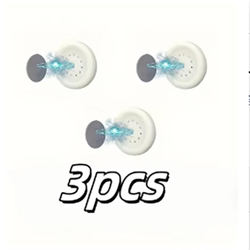 

3 шт. Магнитный держатель для пульта без сверления - Настенное крепление для пультов ТВ/кондиционера/DVD, Белый, Компактный дизайн