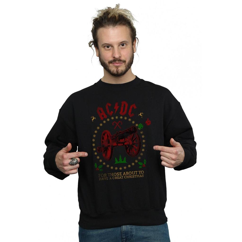 AC/DC Mens Christmas For Those Sweatshirt