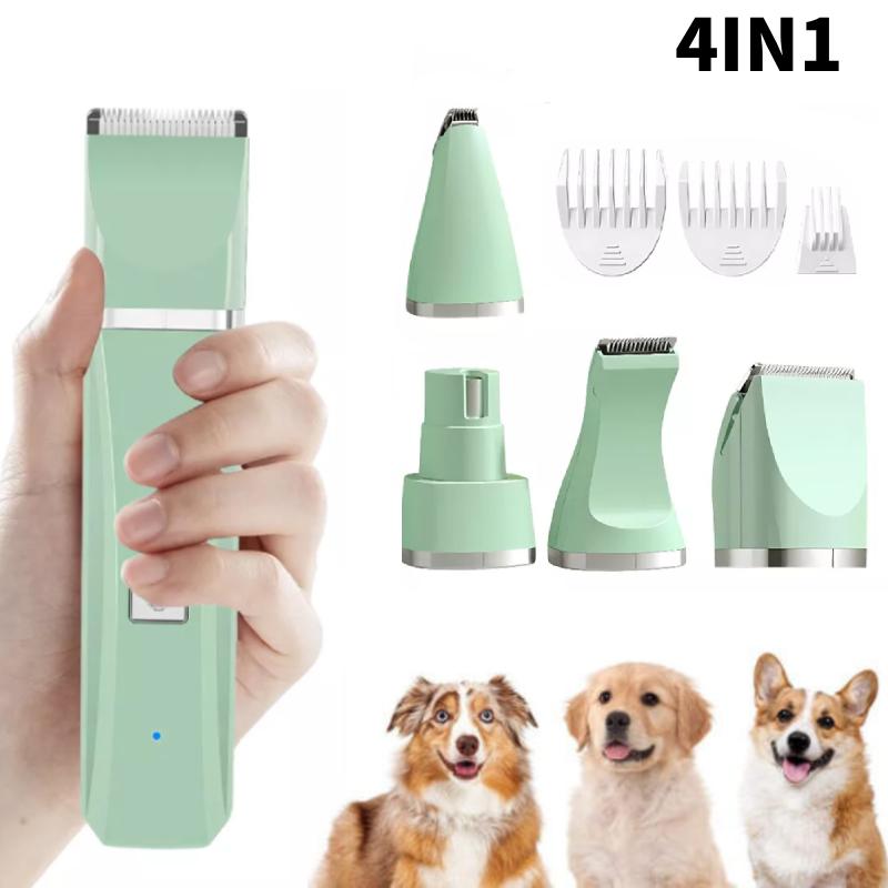 Dog Professional Pet Grooming Clipper Thick Fur Hair Trimmer Electric Shaver Kit