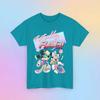80s Pastel Mickey & Minnie Mouse Totally Rad T-Shirt - Unisex Tee - Disney Shirt