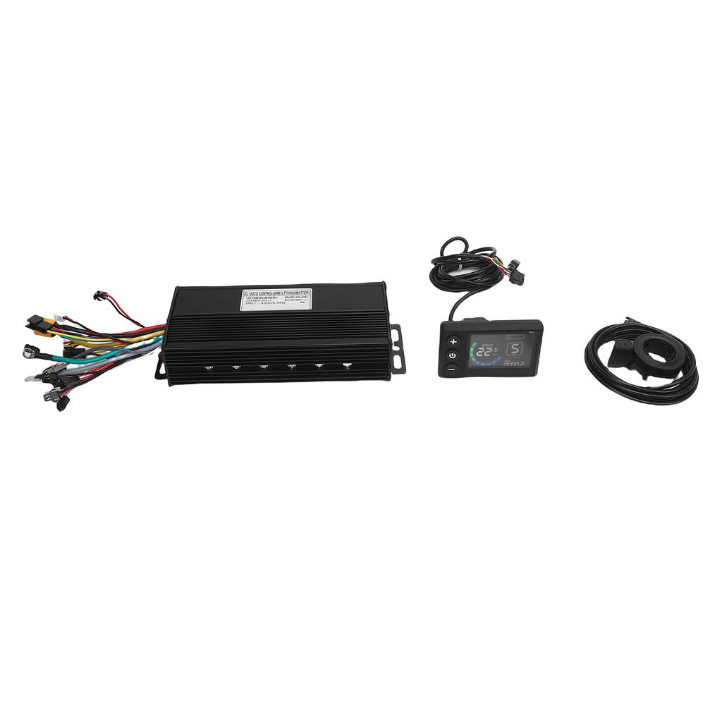 Electric Controller Kit for Scooter Bike Water Proof Brushless Motor 36V48V52V 40A 3 Modes with LCD 