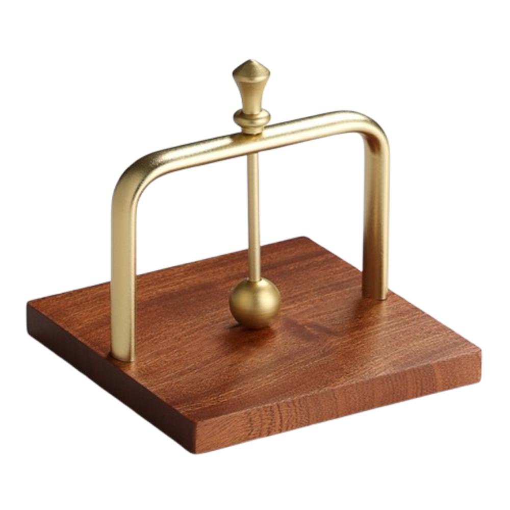 

Square Design Tabletop Tissue Holder Smooth Tabletop Napkin Stand Napkin Holder Rack Restaurant золотой