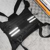 Multifunction Adjustable Reflective Cargo Vest Bag Unisex Tactical Techwear Hip Hop Chest Bag Outdoor Casual Sport Mini Backpack