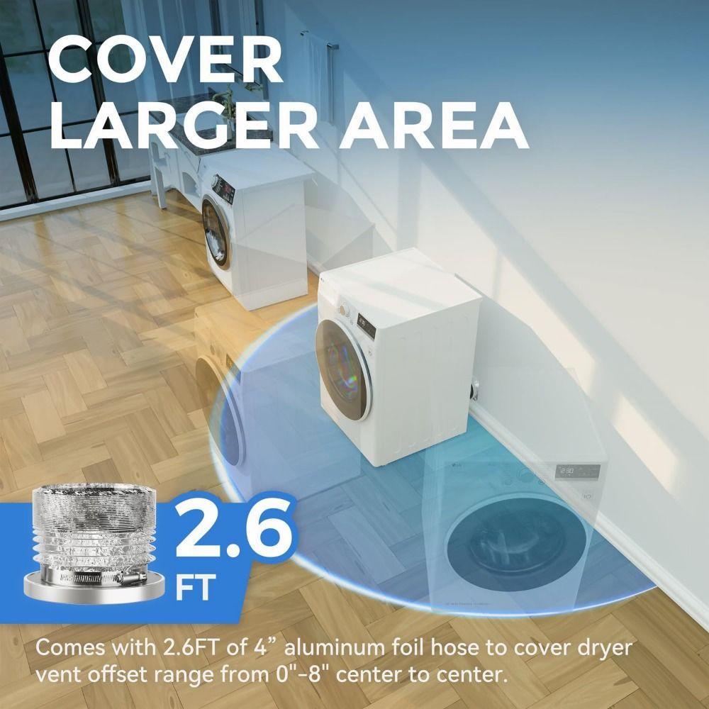 Quick Connection Magnetic Dryer Vents Kit Flexible Magnetic Vent Kit  Ventilation Duct