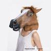 In Stock Halloween Horse Head Mask Headgear - Gangnam Style Dog Horse