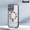 Apple Pro Max 17 Invisible Stand Magnetic Protective Phone Case with Electroplated Lens and Full Coverage Dustproof Shield.