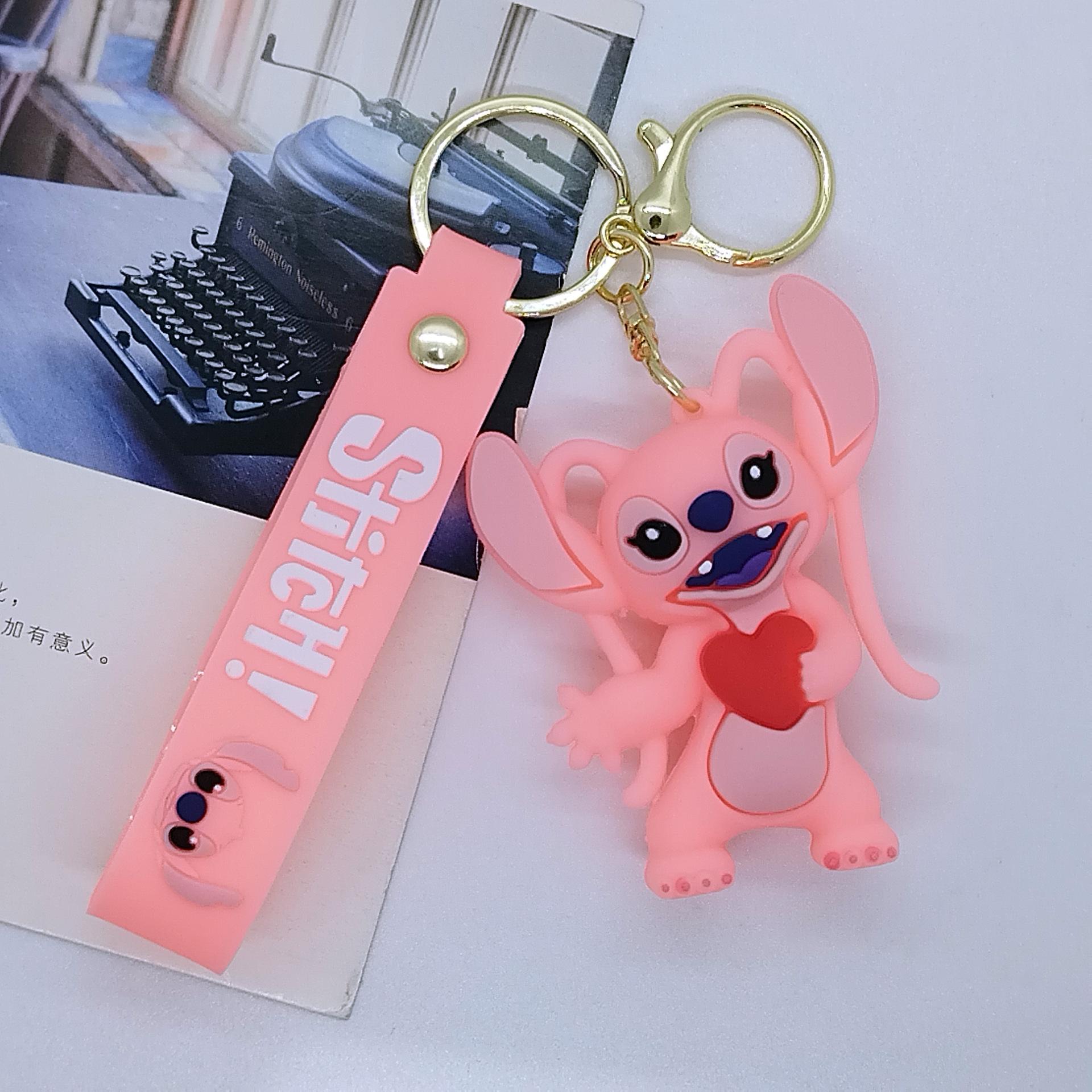 

Creative Keychain with Unique Design Durable Material Lightweight and Portable Suitable for Everyday Use and Gift Giving One Size розовый