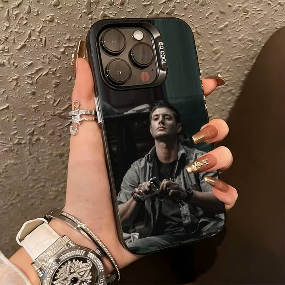

S-Supernaturals Чехол для телефона Дин Винчестер Для iPhone17,16,15,14,13,12,11 Plus,Pro Max,XS,Разноцветный Серебристый Чехол для телефона Funda Cover iPhone14ProMax
