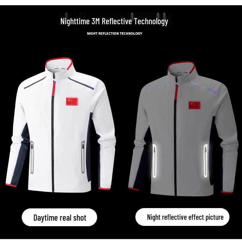 Unisex Chinese Martial Arts Sports Uniform: New Style Two-Piece Casual Suit with Stand-up Collar for Coaches and Teams Running or Training