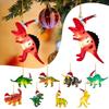 Dinosaur Charming Acrylic Christmas Pendant For Colorful Car Decoration Interior
