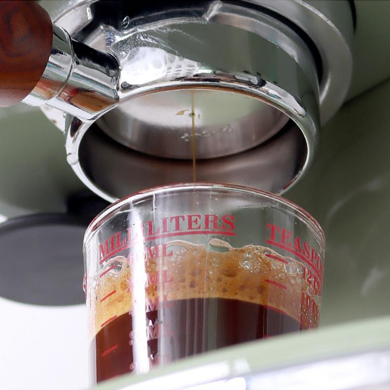 51mm Pressurized Filter Basket Stainless Steel 1 2 Cup Double Layer Espresso Machine Dripper For Portafilter Barista Accessories