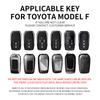 2024 New Fashion car key case bag Shell For  for Toyota Camry Highlander BVNCH7 Corolla  Crown Prado GR 86 Reiz 2015 2016 accessories