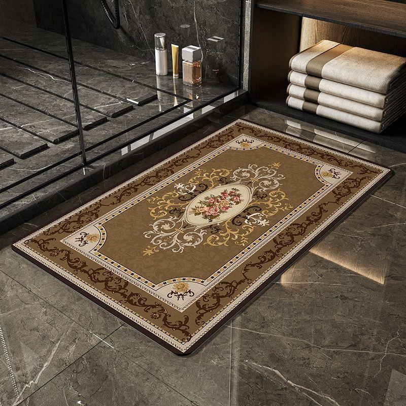 Toilet Floor Mat, Diatom Mud, Bathroom Water-absorbing Non-slip Mat, Door Mat Entering the Door, Toilet, Kitchen Door Mat