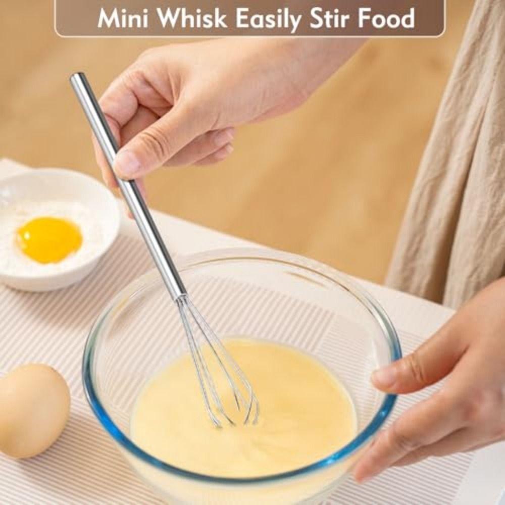 Nonstick Wire Egg Beater Manual Operation Stirring Bar Practical Egg Mixer  Mixing Tools