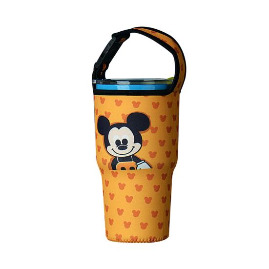 Mickey Bär Fisch Getränkebecher Tassenabdeckung für Yeti Rambler Glasbeutel Halter Hülle
