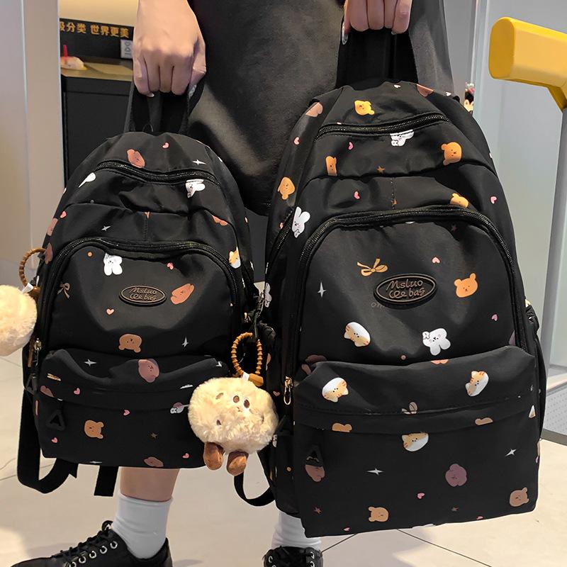 Children's Schoolbags Girls Elementary School Students Cute Junior High School Students High School Students Printed Backpacks