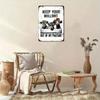 Sarcastic Cow Metal Plaque Pasture Bullshit Sign Farmhouse Decor Vintage Home Art Gift for Farmers