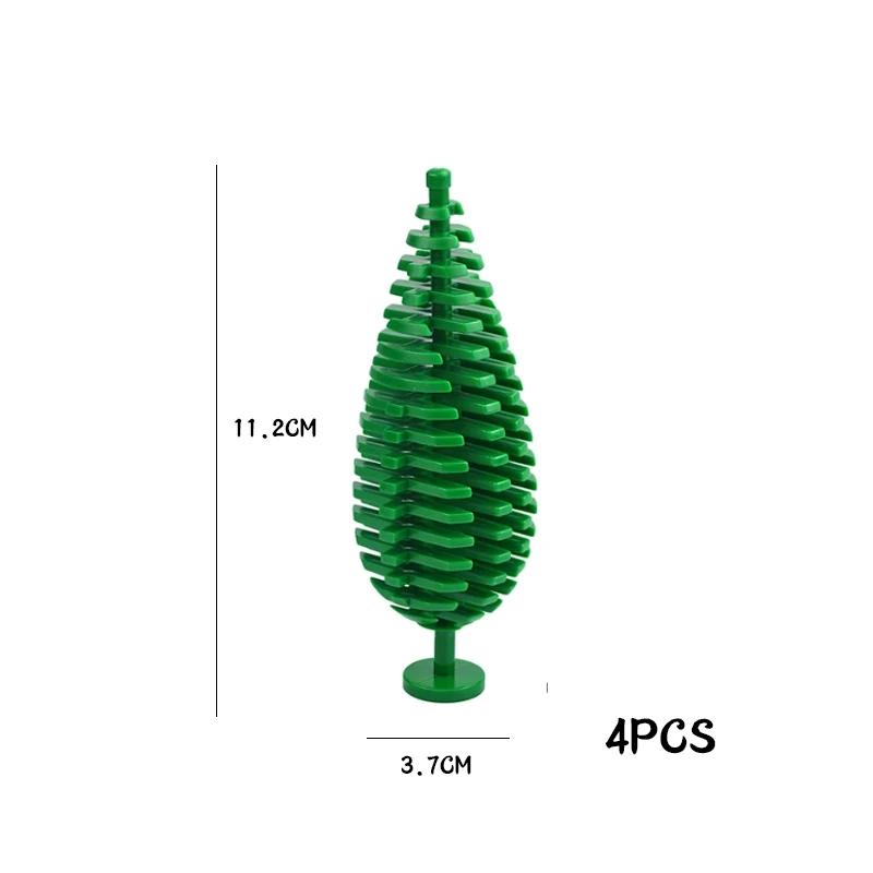 NEW Plants Pine Tree Spruce Rockery Building Blocks City Street View Garden Landscape Brick Compatible 3778 32607 2435 6064 2417