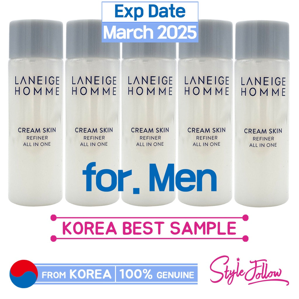 

5шт/125мл_[LANEIGE] Homme Крем для очищения кожи «Все в одном», 25 мл (Образец)